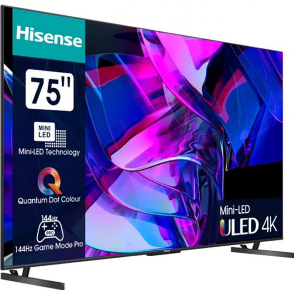 Телевізор Hisense 75U7KQ QLED 4K Dolby Vision