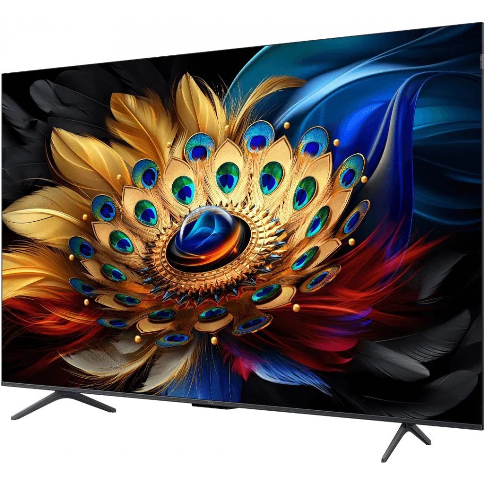 Телевізор TCL 85C655 QLED 4K Google TV (2024)