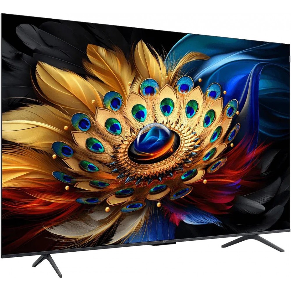 Телевізор TCL 85C655 QLED 4K Google TV (2024)