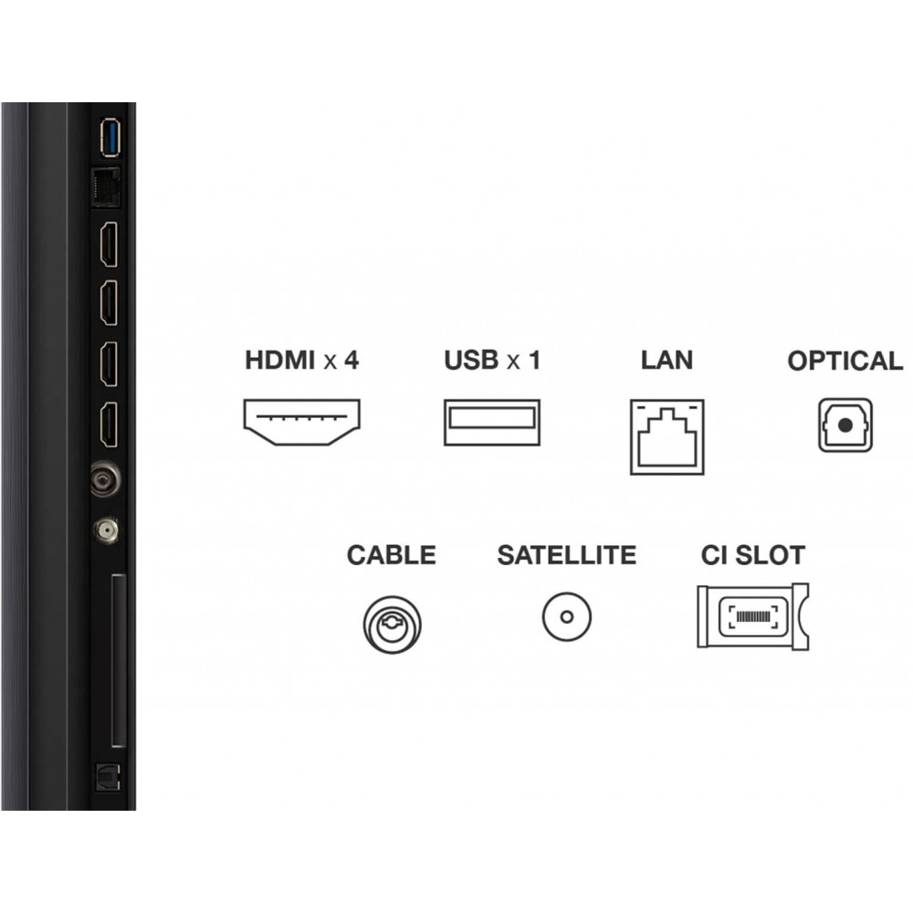 Телевізор TCL 85C6K Premium QD-Mini LED Dolby Vision 144 Гц