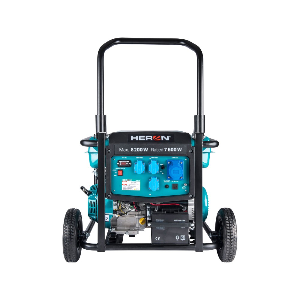 Бензиновий генератор Heron 17HP 8,2kW (8896145)