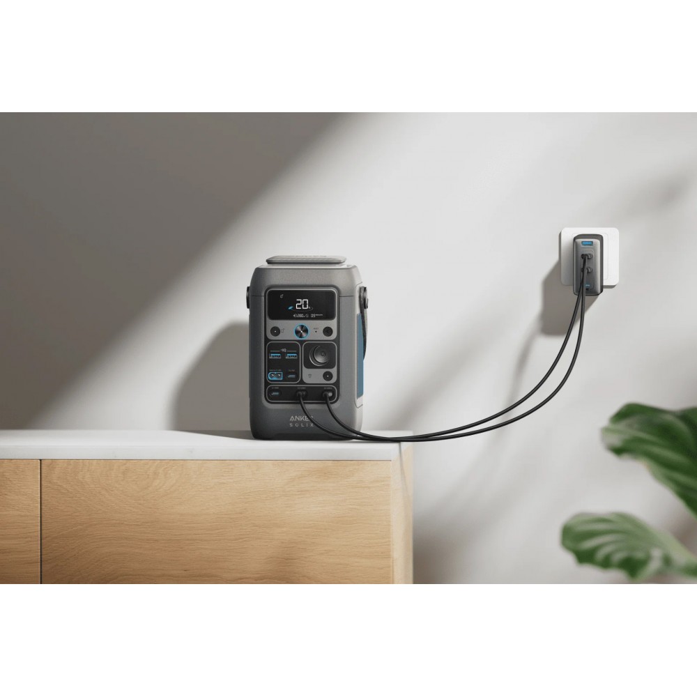 Зарядна станція Anker Solix C300 DC (A17260Z1, A1728311)