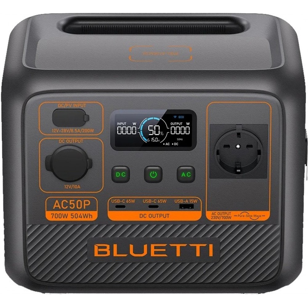 Зарядна станція Bluetti AC50P LiFePO4 504 Вт*год 700 Вт