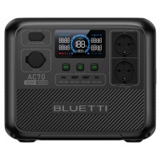 Зарядна станція Bluetti AC70 Black