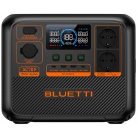 Зарядна станція BLUETTI AC70P 864 Wh Black