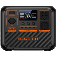 Зарядна станція BLUETTI AC70P 864 Wh Black