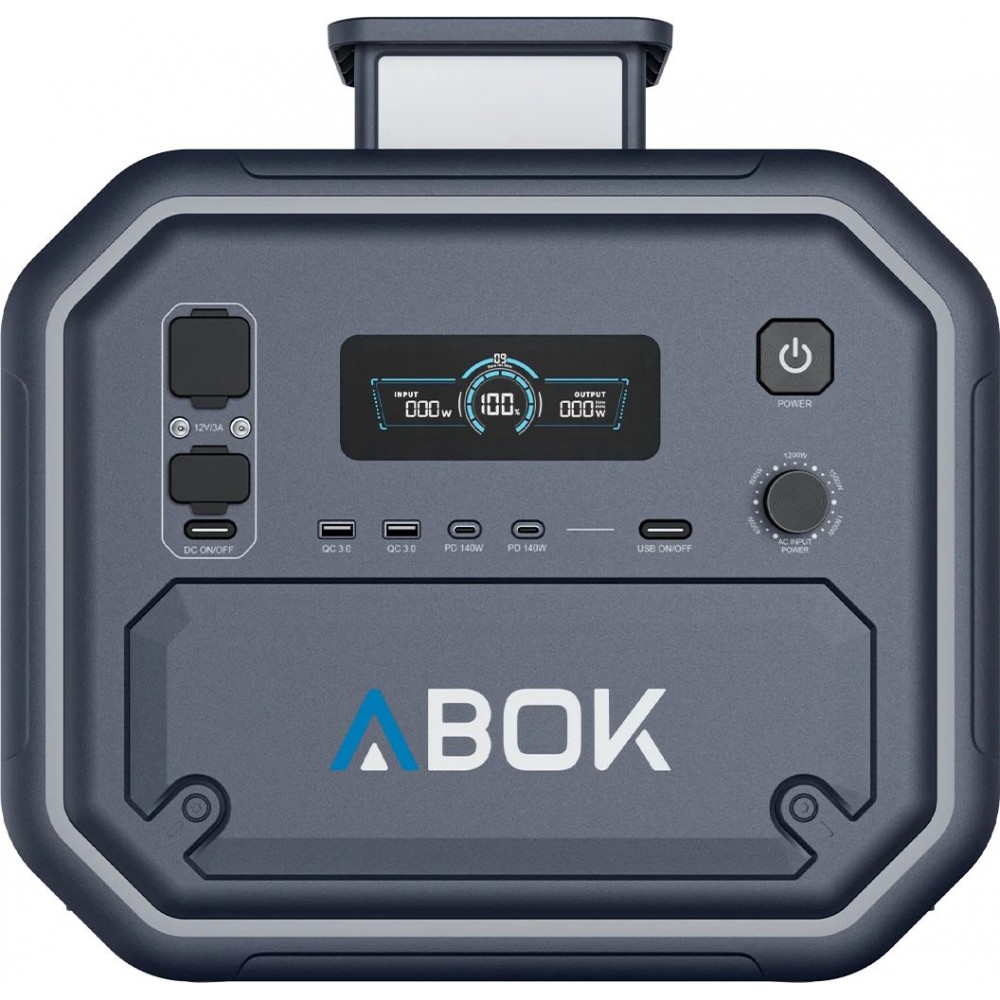 Зарядна станція ABOK ARK2800 LiFePO4 2160 Вт*год/2800 Вт