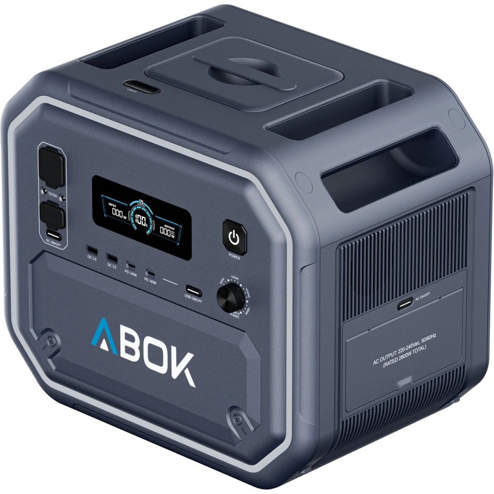 Зарядна станція ABOK ARK2800 LiFePO4 2160 Вт*год/2800 Вт