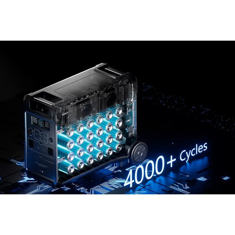 Зарядна станція ABOK ARK3600 LiFePO4 3600 Вт/3840 Вт·год