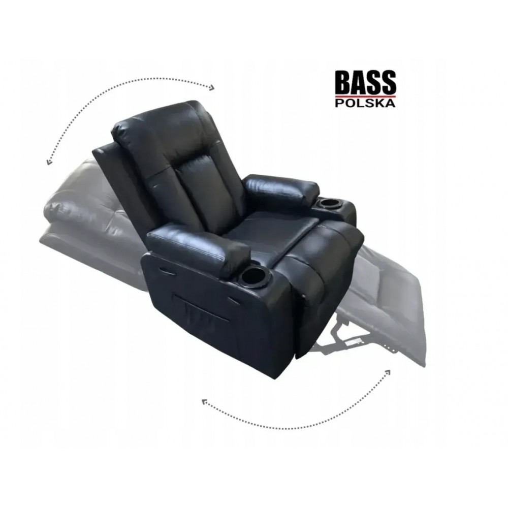 Масажне крісло Bass Polska BH 30040 RELAX black