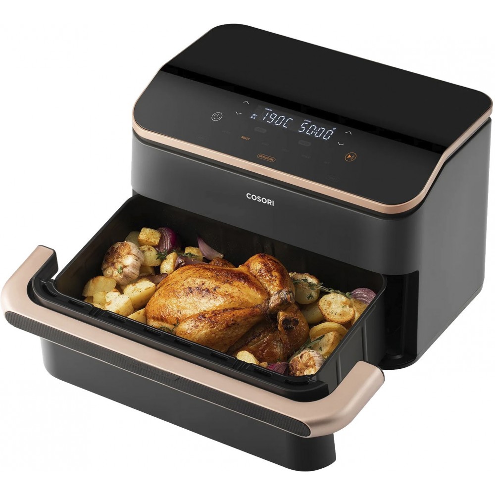 Мультипіч (аерофритюрниця) COSORI Dual Blaze Twinfry 10-Litre CAF-TF101S-AEUR