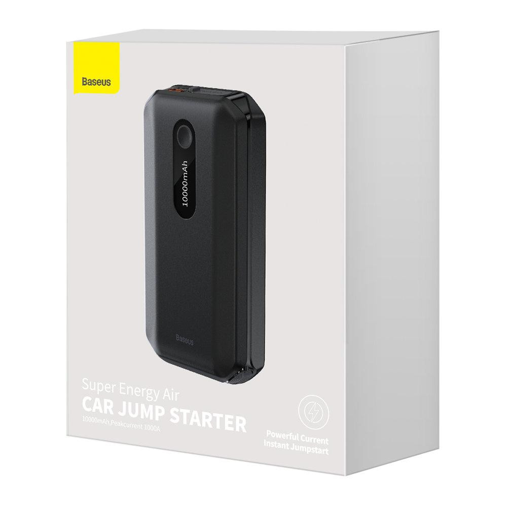 Baseus Super Energy AirCar Jump Starter 10000mAh Black (CGNL020101)