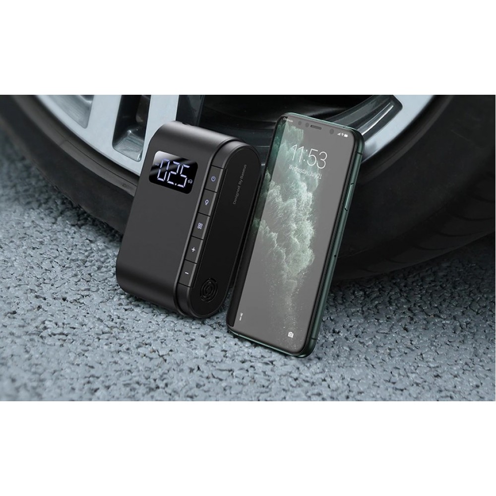 Компресор BASEUS Dynamic Eye Inflator Pump (CRCQB03-01)