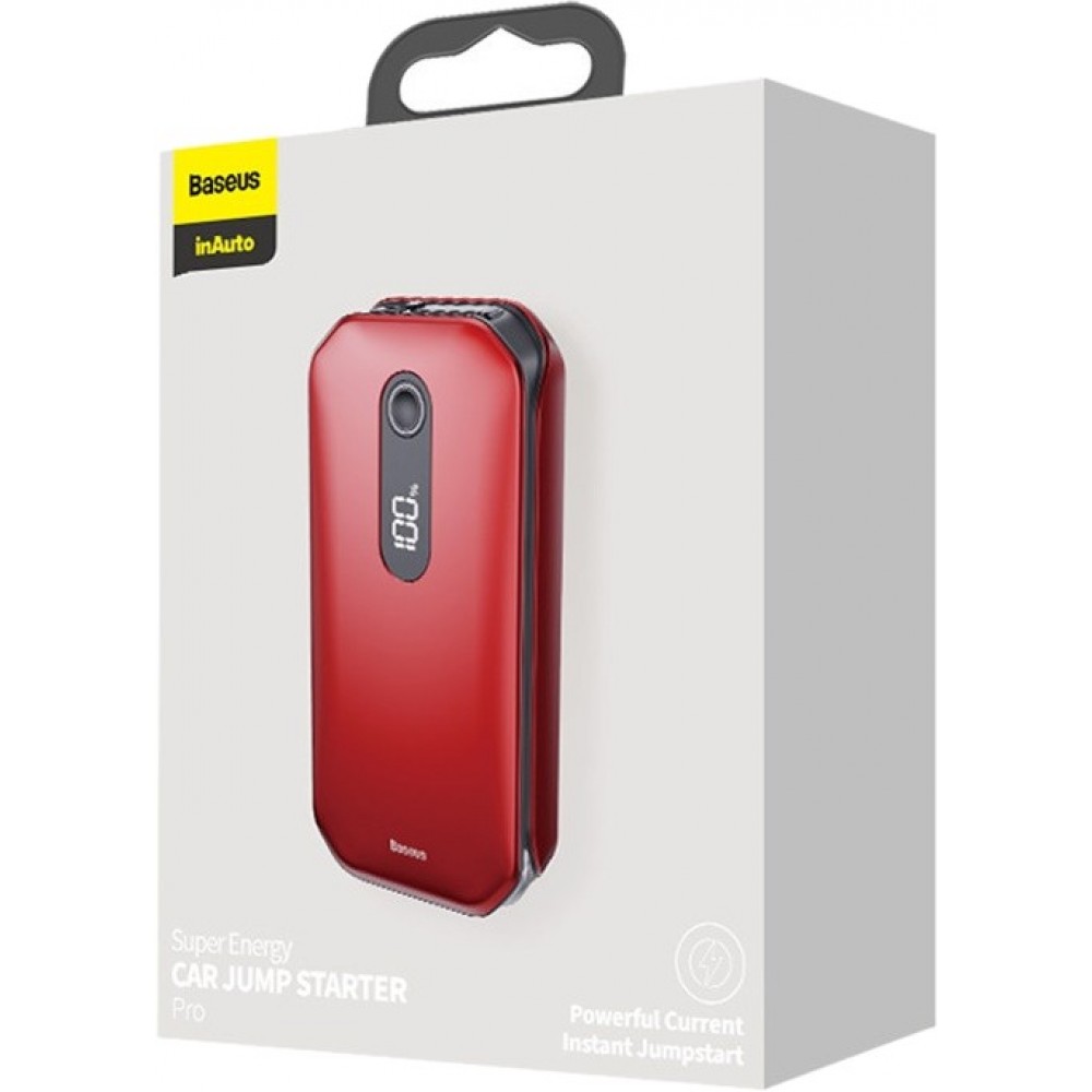 Автономний пусковий пристрій Basester Super Energy Pro Car Jump Starter Red (CRJS03-09)