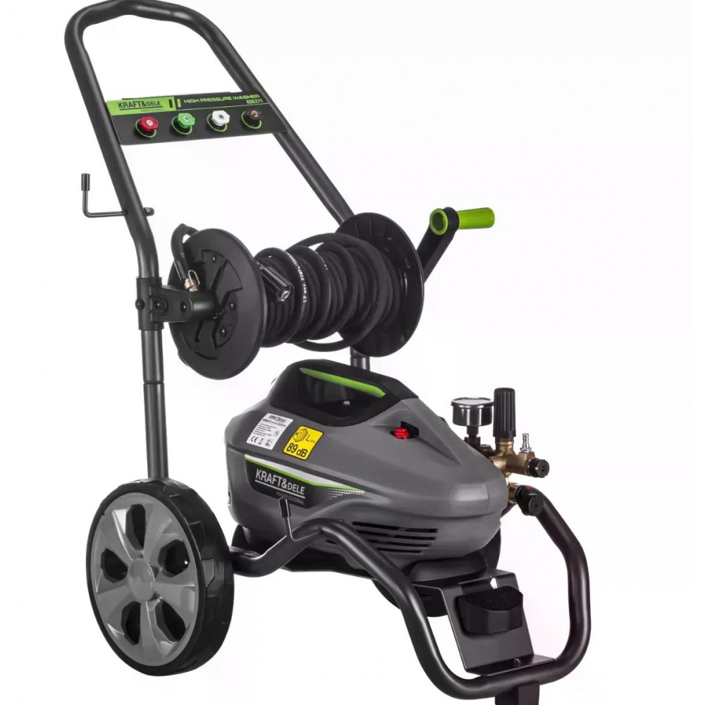Мийка високого тиску Kraft&Dele KD5371, 3400 Вт, 280 бар – потужна професійна для дому та саду