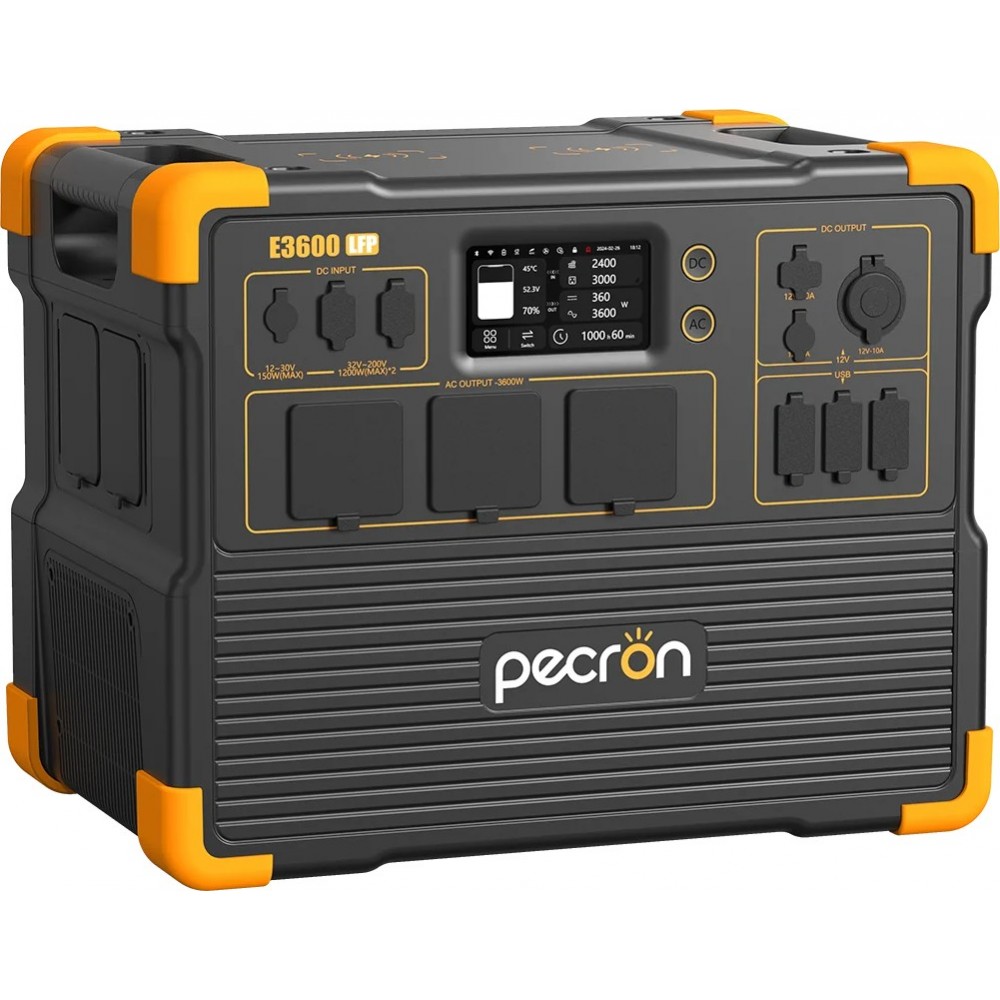 Зарядна станція Pecron E3600LFP 3600 Вт, 3072 Вт·год