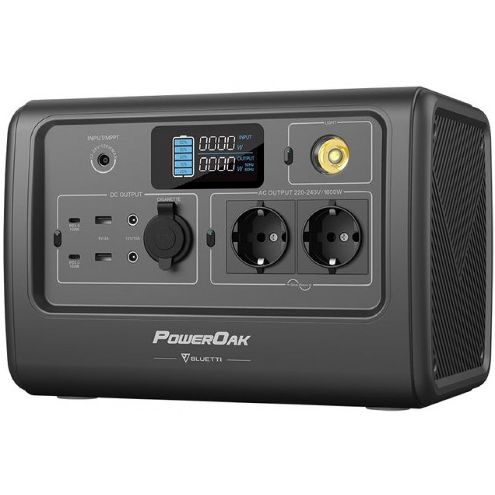 Зарядна станція BLUETTI PowerOak EB70 Portable Power Station 1000W 716Wh