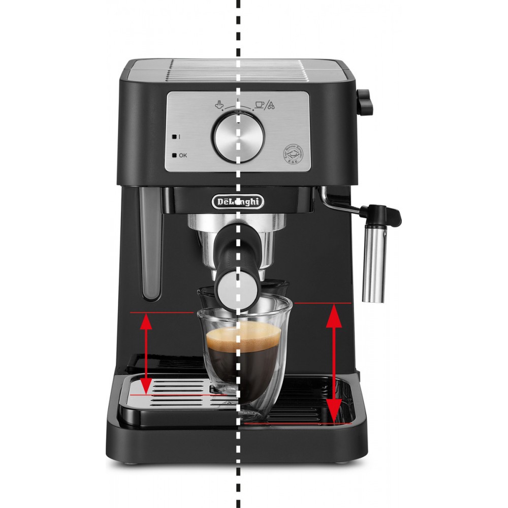 Рожкова кавоварка еспресо Delonghi EC 260.BK