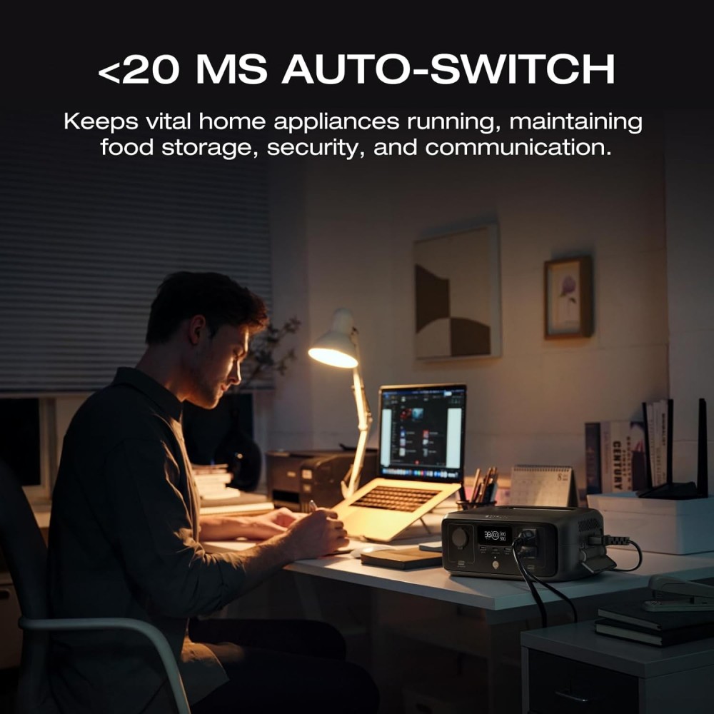 Зарядна станція EcoFlow River 3 UPS 245 Wh Black (EFRIVER3-UPS-EU)