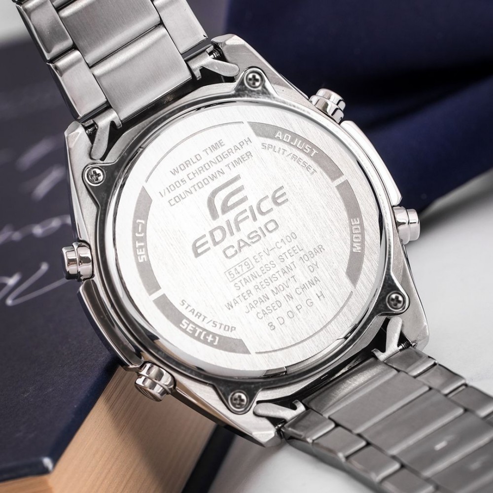 Чоловічий годинник Casio Edifice EFV-C100D-2AVEF
