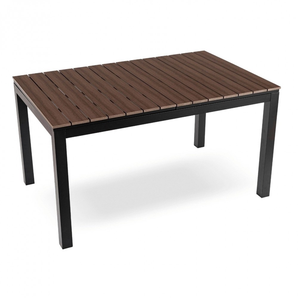 Комплект садових меблів MEBEL ELITE ARGOS FRESNO Чорний