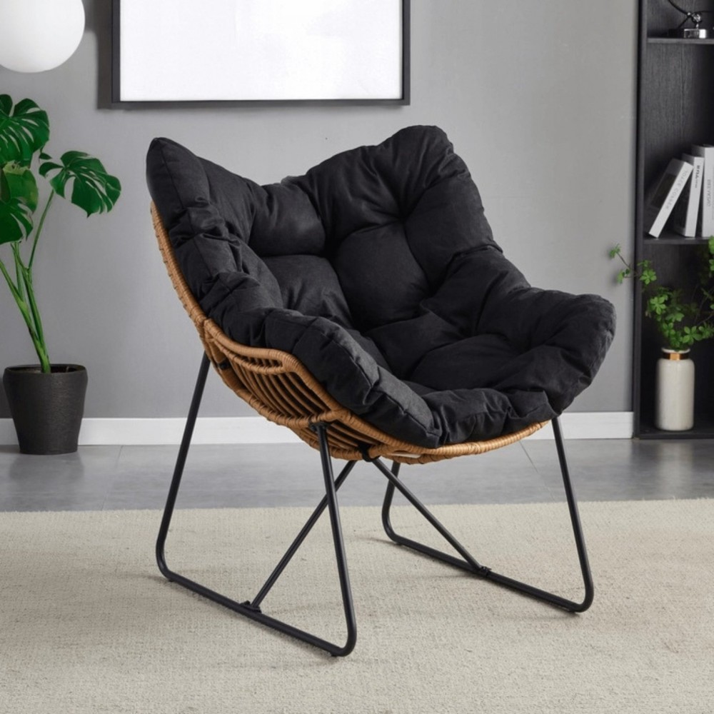 Крісло для відпочинку MEBEL ELITE FIN Black ME.FIN/CZ/T/FW