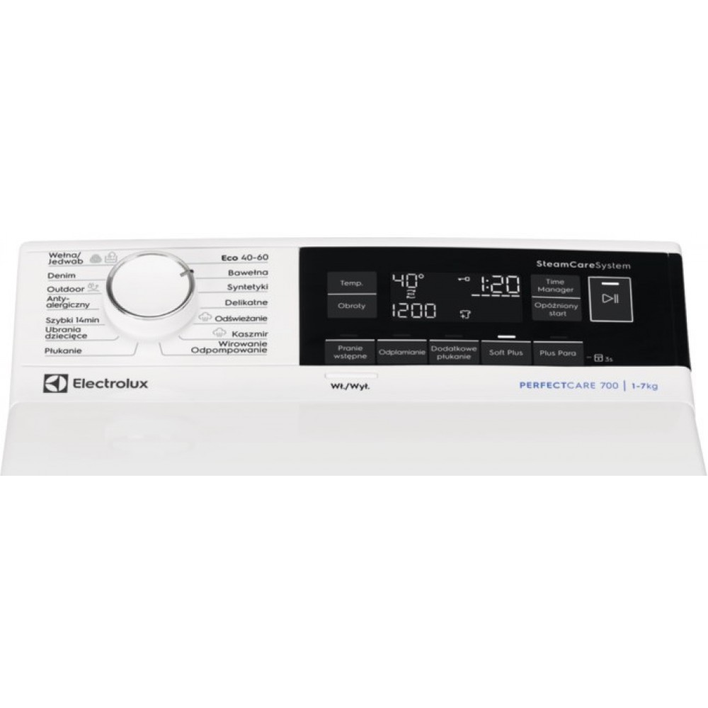 Пральна машина Electrolux PerfectCare 700 EW7TN3272SP