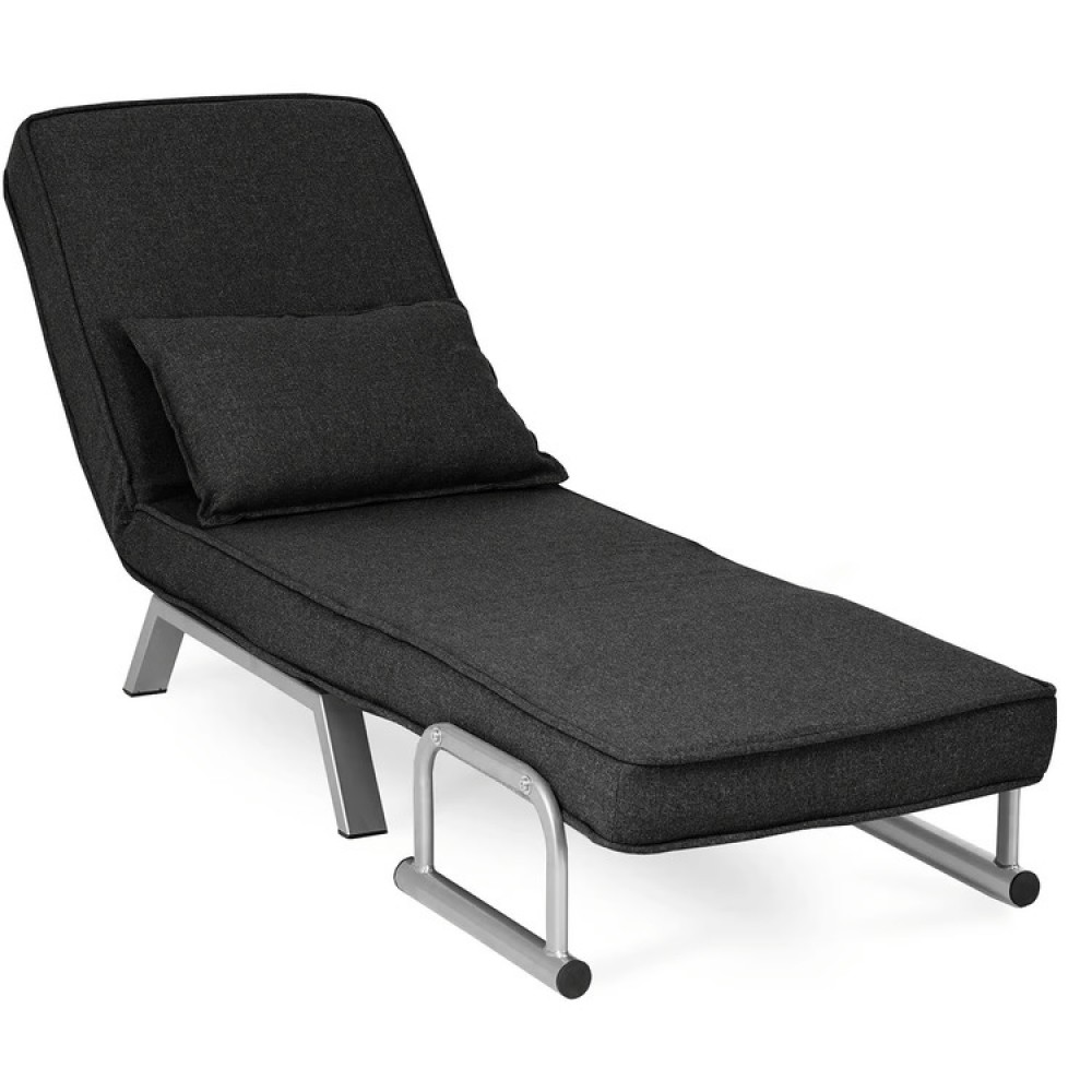 Крісло розкладне Mebel Elite BART Black (чорна тканина)