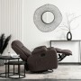 Крісло розкладне масажне Mebel Elite BOX Brown (коричнева екошкіра)
