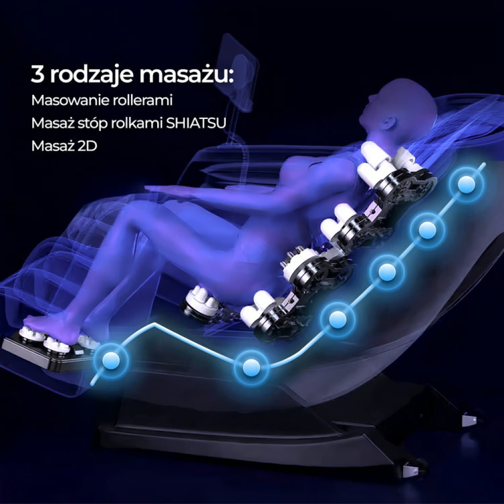 Масажне крісло Mebel Elite VX Max Bronze (бронзова екошкіра)