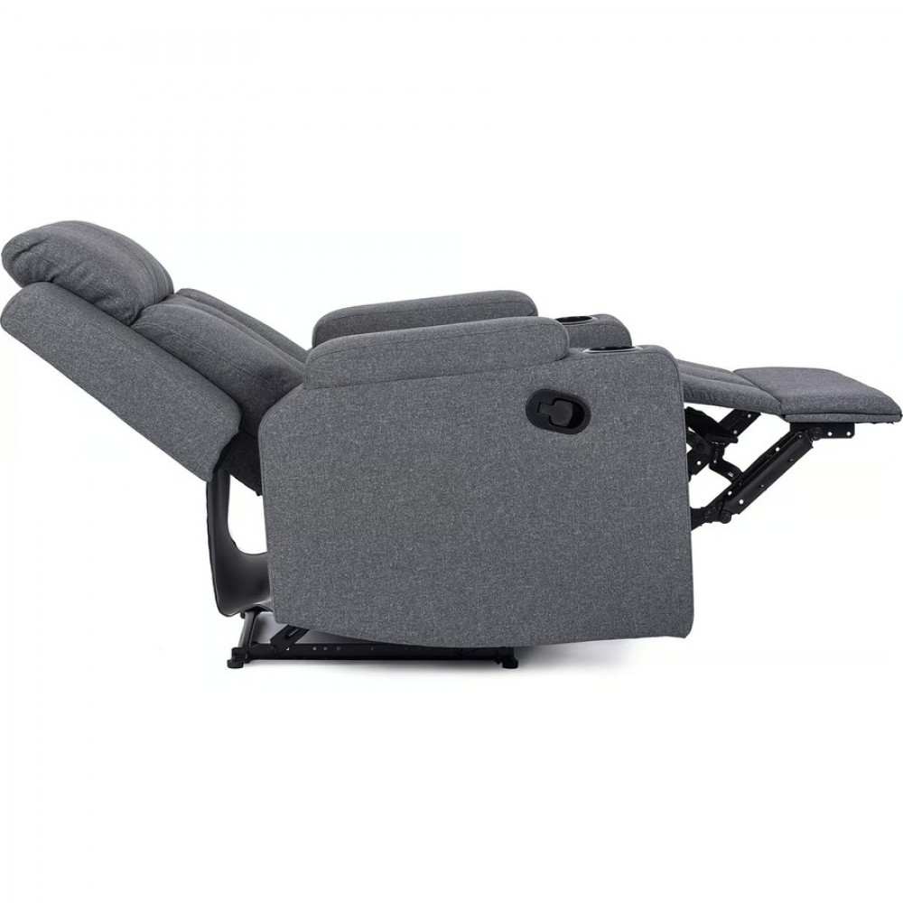 Крісло для відпочинку Mebel Elite kobi Dark Gray (темно-сіра тканина)