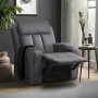 Крісло для відпочинку Mebel Elite kobi Dark Gray (темно-сіра тканина)