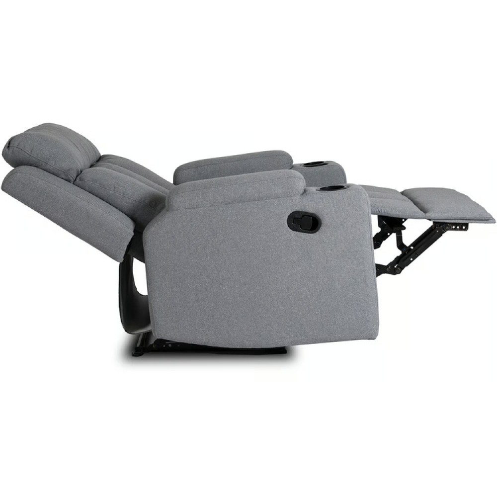 Крісло для відпочинку Mebel Elite kobi Light Gray (світло-сіра тканина)