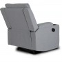 Крісло для відпочинку Mebel Elite kobi Light Gray (світло-сіра тканина)