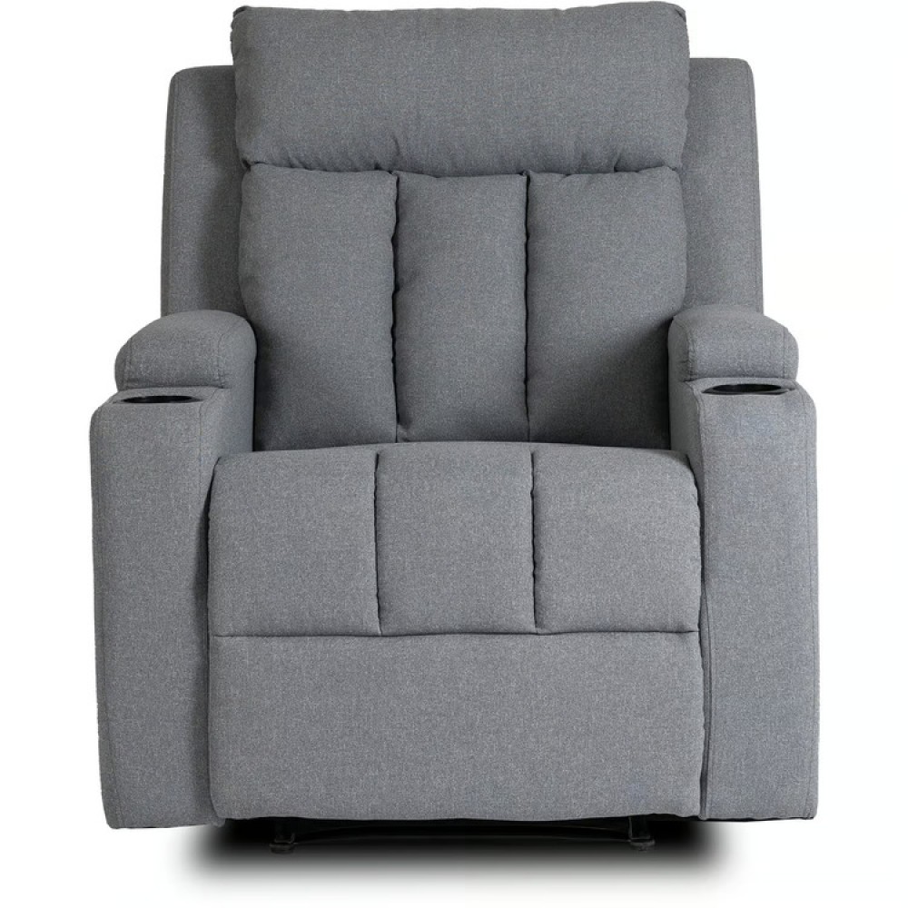 Крісло для відпочинку Mebel Elite kobi Light Gray (світло-сіра тканина)