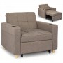Крісло для відпочинку Mebel Elite solor Beige (бежева тканина)