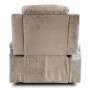 Крісло з масажем розкладне Mebel Elite BOX Beige velour (бежевий велюр)
