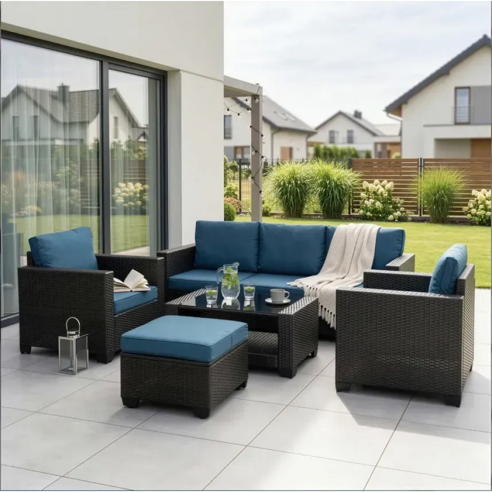 Набір меблів із ротанга Mebel Elit Meble Elite ME.OLYMPIA/CBR/RT/OGR/ZES