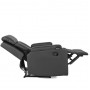 Крісло для відпочинку Mebel Elite kobi Black (чорна екошкіра)