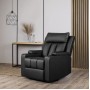 Крісло для відпочинку Mebel Elite kobi Black (чорна екошкіра)