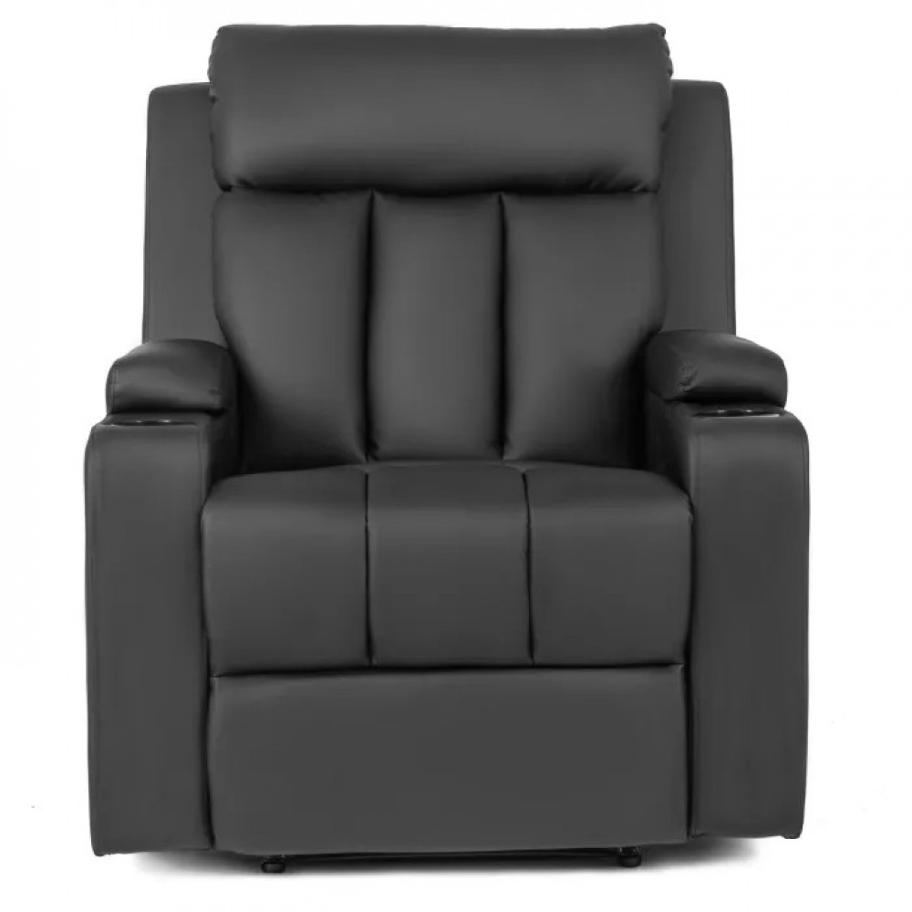 Крісло для відпочинку Mebel Elite kobi Black (чорна екошкіра)