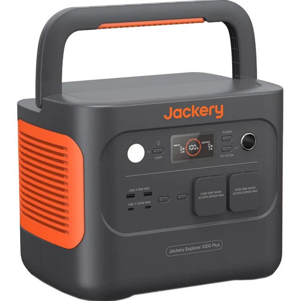 Зарядна станція Jackery Explorer 1000 Plus LiFePO4 2000 Вт / 1264 Вт · год