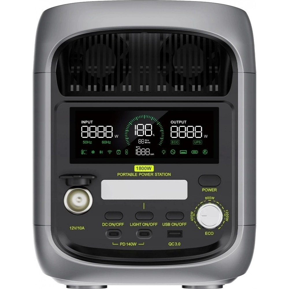 Зарядна станція Fossibot F1800 LiFePO4 1800 Вт, 1024 Вт·год