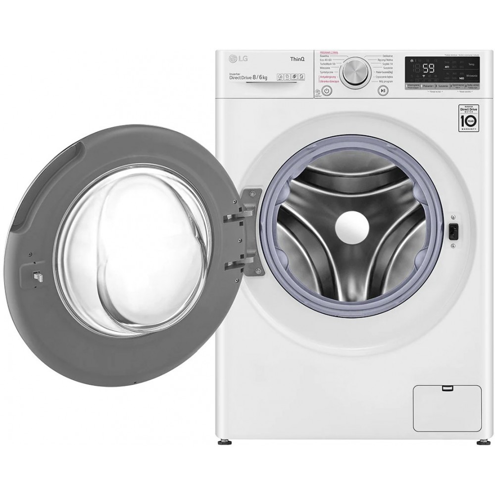 Прально-сушильна машина LG Vivace V500 F4DV508S1E