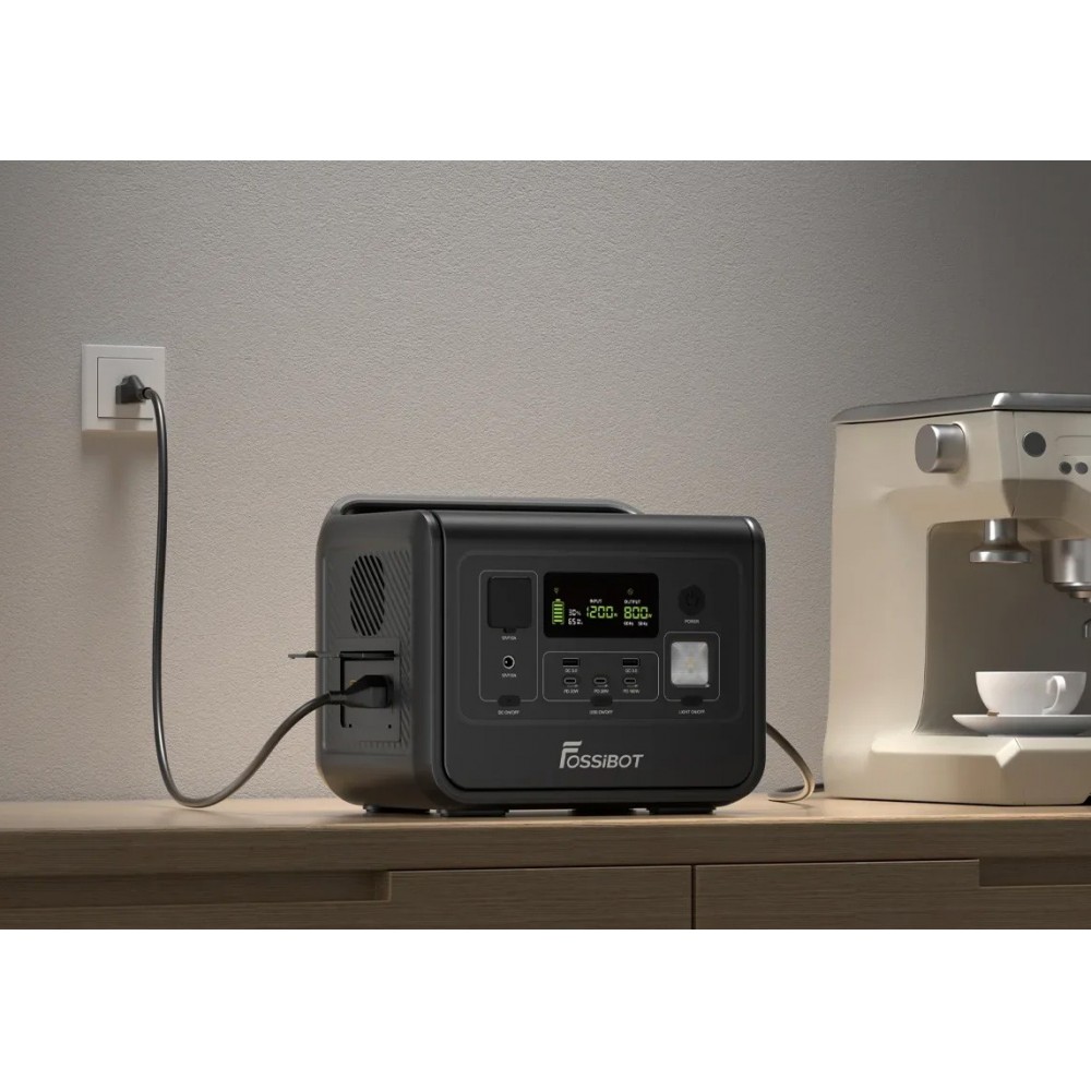 Зарядна станція Fossibot F800 512 Wh Black