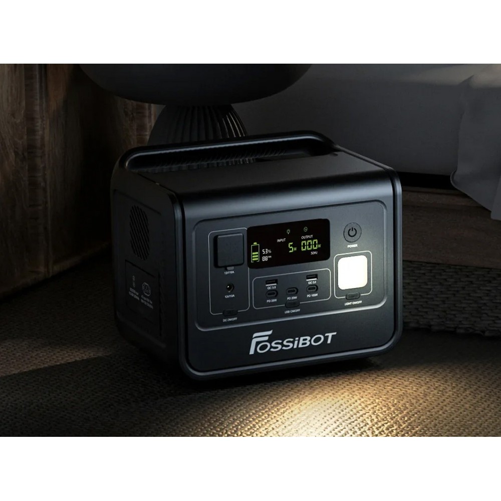 Зарядна станція Fossibot F800 512 Wh Black