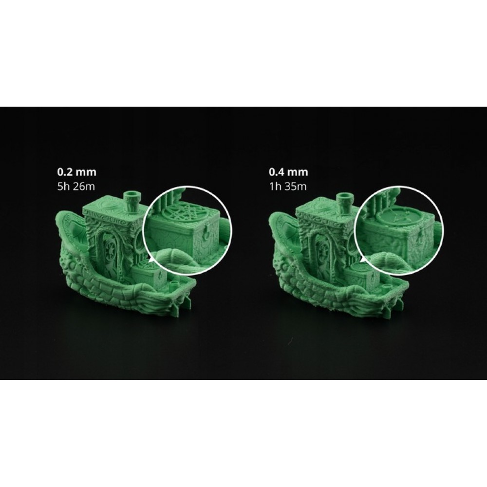 Хотенд Bambu Lab із соплом 0.2 мм із нержавіючої сталі, Hotend для P1 та X1 (FAH004-N-1)