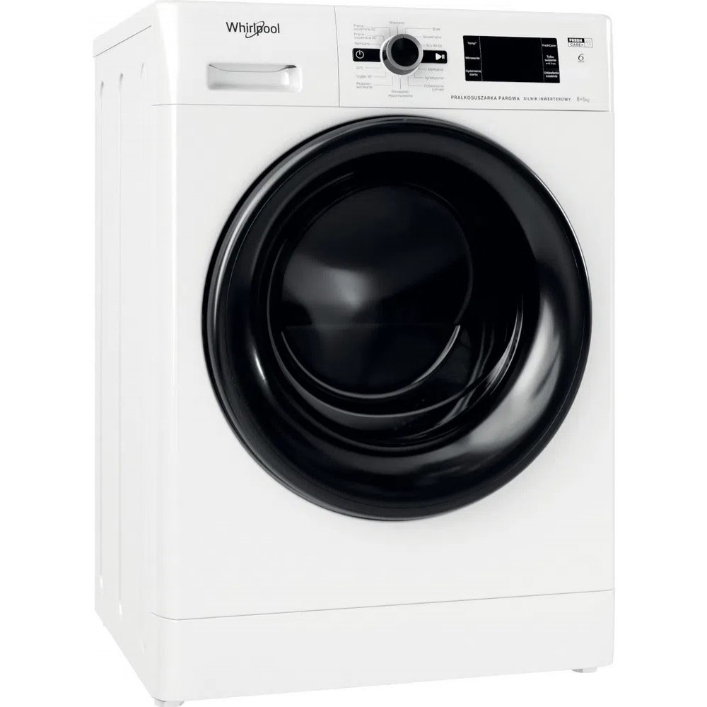 Пральна-сушильна машина автоматична Whirlpool FWDG 861483 WBV