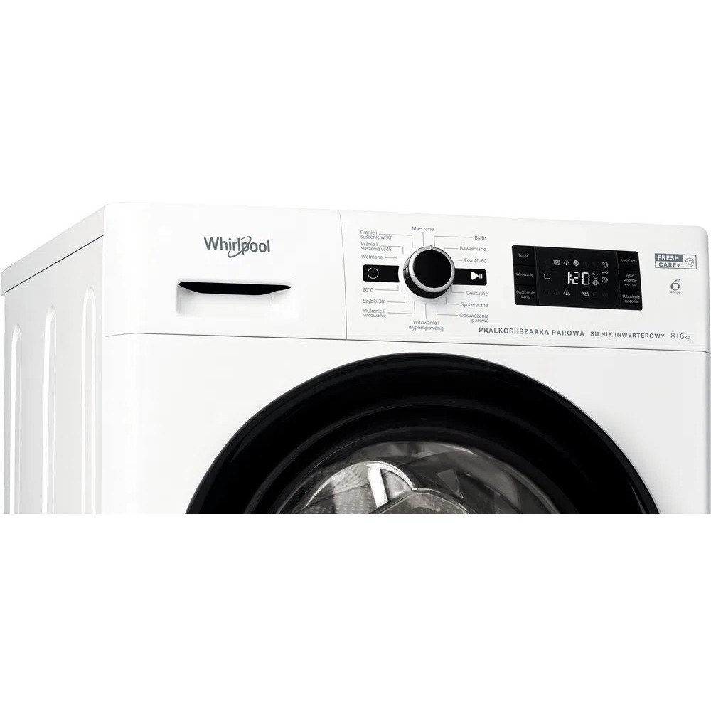 Пральна-сушильна машина автоматична Whirlpool FWDG 861483 WBV