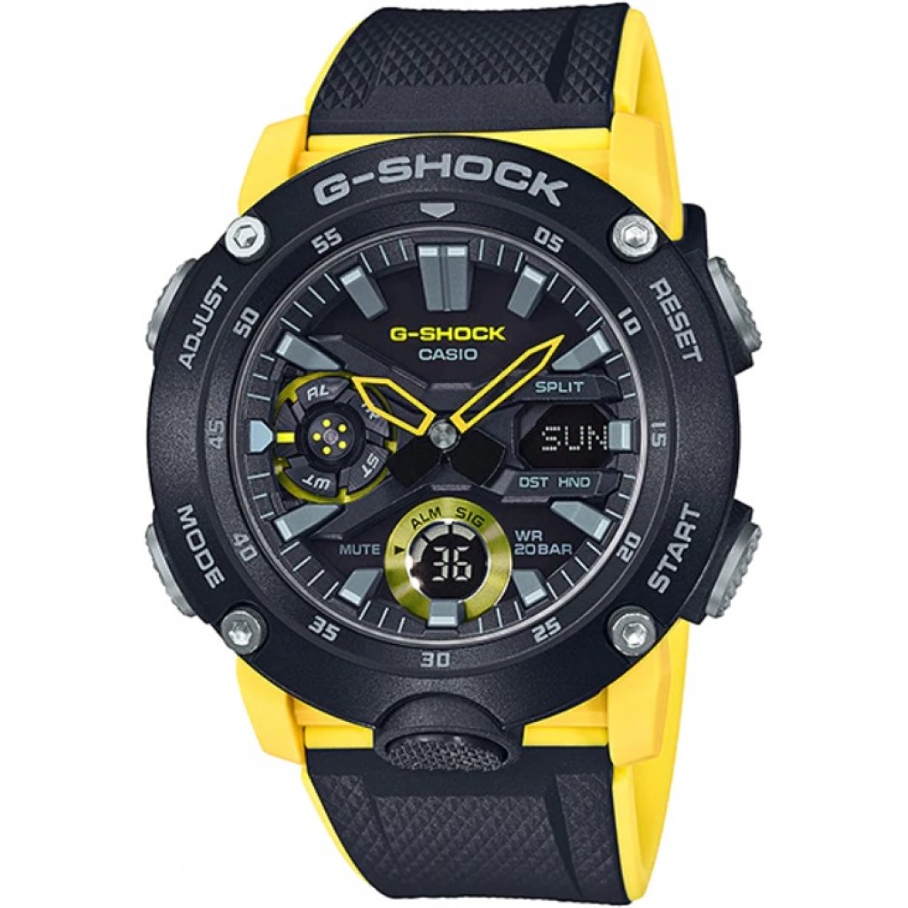 Чоловічий годинник Casio G-SHOCK GA-2000-1A9ER